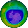Antarctic Ozone 2008-09-27